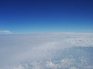 一面の雲