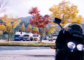 北熊本SAで。秋っぽい。